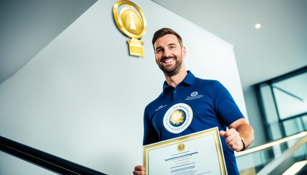 certificação reconhecida