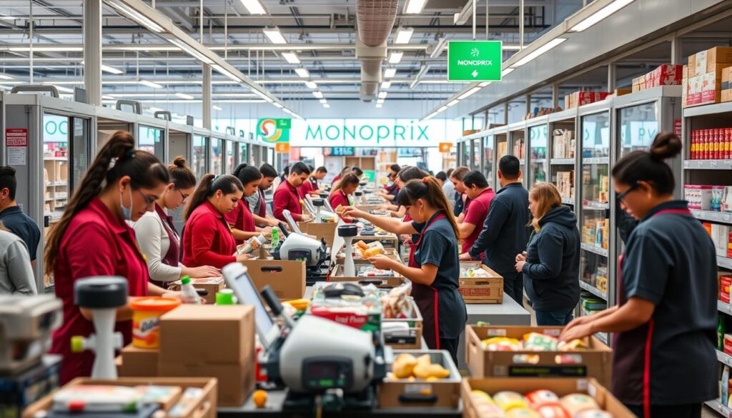 Oportunidades de carreira para assistentes de produção na Monoprix