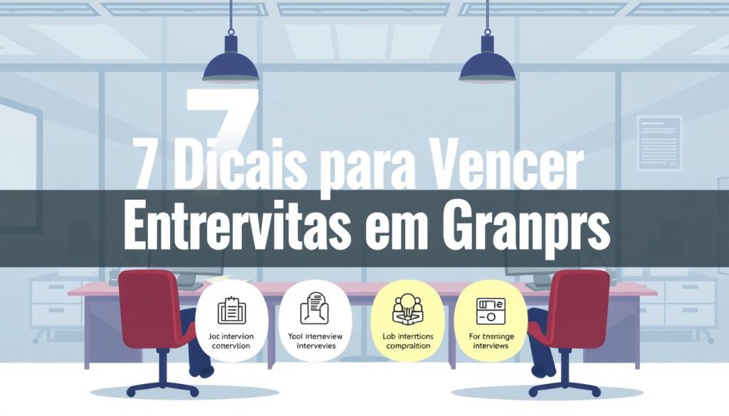 7 Dicas para Passar em Entrevistas de Emprego em Grandes Empresas