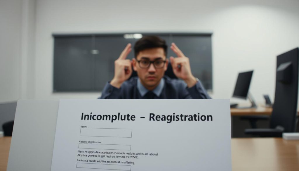 Cadastro Incompleto: Como Corrigir e Salvar Sua Candidatura