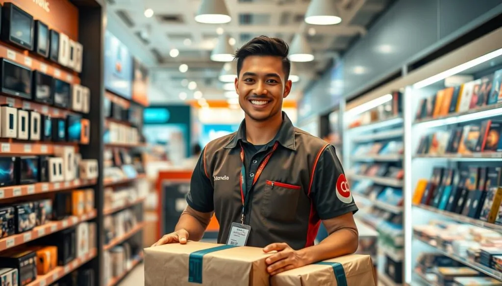 Assistente de entrega na Fnac Darty: como enviar sua inscrição